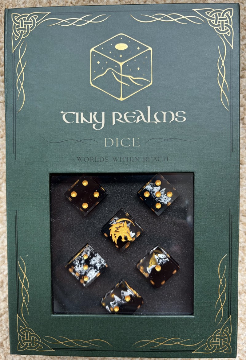 The outside of the packaging